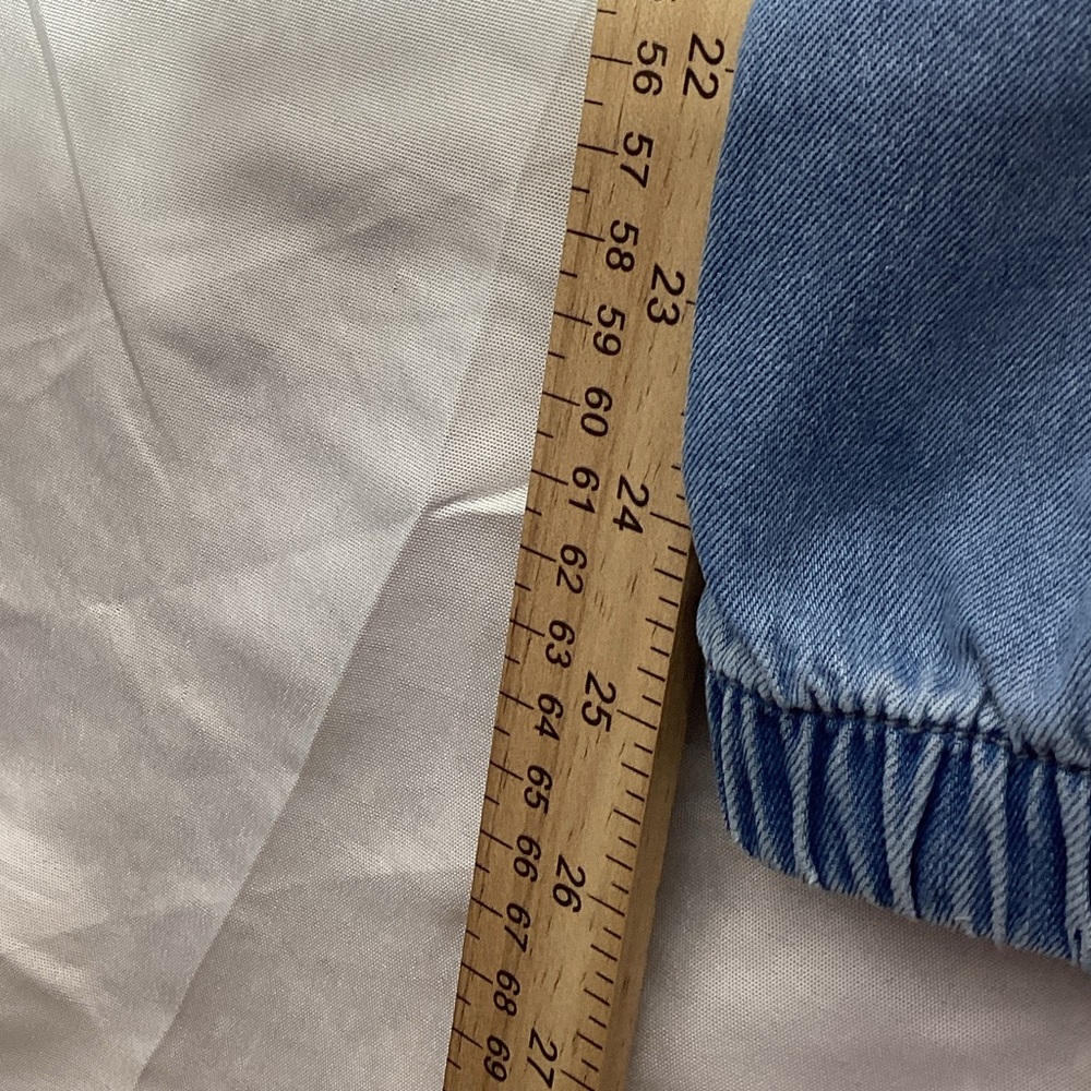 Sanctuary large Blue Cargo Jogger Jean Pants - Picture 12 of 15